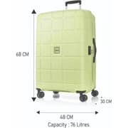 American Tourister 1 Pc Durable Hundo Luggage Trolley Case Frozen Matcha - 251-2501-005280