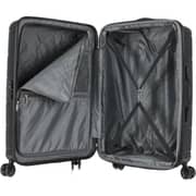 American Tourister 1 Pc Durable Hundo Luggage Trolley Case Black - 251-2501-005273