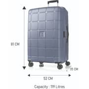 American Tourister 1 Pc Durable Hundo Luggage Trolley Case Flinstone - 251-2501-005277