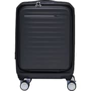 American Tourister 1 Pc Durable Frontec Luggage Trolley Case Black - 251-2501-005621