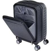 American Tourister 1 Pc Durable Frontec Luggage Trolley Case Black - 251-2501-005621