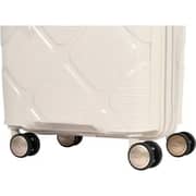 American Tourister 1 Pc Durable Instagon Luggage Trolley Case Cream - 251-2501-005557