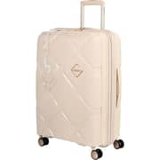 American Tourister 1 Pc Durable Instagon Luggage Trolley Case Cream - 251-2501-005558