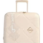 American Tourister 1 Pc Durable Instagon Luggage Trolley Case Cream - 251-2501-005558