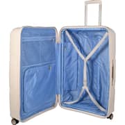 American Tourister 1 Pc Durable Instagon Luggage Trolley Case Cream - 251-2501-005559