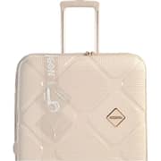 American Tourister 1 Pc Durable Instagon Luggage Trolley Case Cream - 251-2501-005559