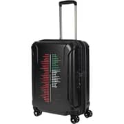 American Tourister 1 Pc Durable Technum Luggage Trolley Case Diamond Black - 251-2501-005797