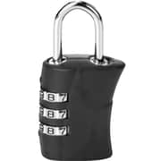 American Tourister 1 Pc 3 Dial Combination Lock Black - 251-2501-001535