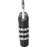 American Tourister 1 Pc 3 Dial Combination Lock Black - 251-2501-001535