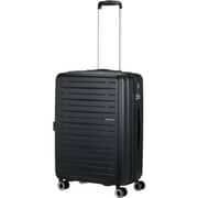 American Tourister 1 Pc Durable Aerojoy Luggage Trolley Case Black - 251-2501-005774