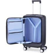 American Tourister 1 Pc Durable Trento + Luggage Trolley Case Black - 251-2501-005683