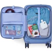 American Tourister 1 Pc Durable Trento + Luggage Trolley Case Elemental Blue - 251-2501-005687
