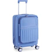 American Tourister 1 Pc Durable Trento + Luggage Trolley Case Elemental Blue - 251-2501-005687