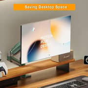 NB F80 Series Sturdy Monitor Arm With Adjustable Desk Stand Olive Green - F80-XK