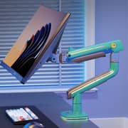 NB Gaming Monitor Arm Olive Green - K7