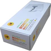 NB F80 Series Flexi Monitor Arm White