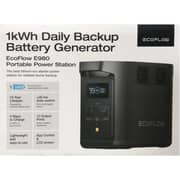 EcoFlow Portable Power Station 980Wh Black - E980