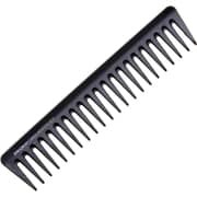 Denman 188 mm Detangling Hair Comb Black - C011Sxcd