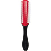 Denman D3 7 Rows Classic Styling Hair Brush Black/Red
