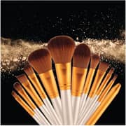 Onetech Ouda Makeup Brush Set 12 Pcs White/Gold - 43282