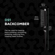 Denman D91 Dressing Out Backcomber Hair Brush Black
