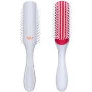 Denman D3 Styling Hair Brush White with Rose Gold Crown