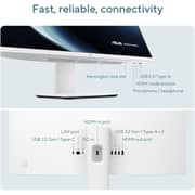 Asus V400 All-in-One (2026) Desktop - 2nd Series / Intel Core 7-240H / 27inch FHD / 1TB SSD / 16GB RAM / Shared Intel Graphics / Windows 11 Home /English & Arabic Keyboard / White / Middle East Version - [V470VA-C724016001W]
