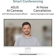 Asus V400 All-in-One (2026) Desktop - 2nd Series / Intel Core 7-240H / 27inch FHD / 1TB SSD / 16GB RAM / Shared Intel Graphics / Windows 11 Home /English & Arabic Keyboard / White / Middle East Version - [V470VA-C724016001W]
