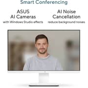 Asus V400 All-in-One (2026) Desktop - 2nd Series / Intel Core 5-210H / 23.8inch FHD / 512GB SSD / 16GB RAM / Shared Intel Graphics / Windows 11 Home /English & Arabic Keyboard / White / Middle East Version - [V440VA-C521016512W]