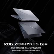 Asus ROG Zephyrus G14 Gaming (2026) Laptop - AMD Ryzen AI 9-465 / 14inch 3K / 1TB SSD / 32GB RAM / 8GB NVIDIA GeForce RTX 5060 GPU / Windows 11 Home / English & Arabic Keyboard / Platinum White / Middle East Version - [GA403GM-SY006W]