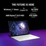 Asus ROG Zephyrus G14 Gaming (2026) Laptop - AMD Ryzen AI 9-465 / 14inch 3K / 1TB SSD / 32GB RAM / 8GB NVIDIA GeForce RTX 5060 GPU / Windows 11 Home / English & Arabic Keyboard / Platinum White / Middle East Version - [GA403GM-SY006W]