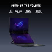 Asus ROG Zephyrus Duo 16 Gaming (2026) Laptop - Intel Core Ultra 9-386H / 16inch 3K / 2TB SSD / 64GB RAM / 24GB NVIDIA GeForce RTX 5090 / Windows 11 Home / English & Arabic Keyboard / Stellar Grey / Middle East Version - [GX651AX-SR014W] - Pre-order
