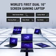 Asus ROG Zephyrus Duo 16 Gaming (2026) Laptop - Intel Core Ultra 9-386H / 16inch 3K / 2TB SSD / 64GB RAM / 24GB NVIDIA GeForce RTX 5090 / Windows 11 Home / English & Arabic Keyboard / Stellar Grey / Middle East Version - [GX651AX-SR014W] - Pre-order