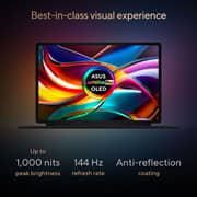 Asus ProArt PZ14 (2026) Copilot+ PC - Snapdragon X2 Elite-X2E-88-100 / 14inch 3K / 1TB SSD / 16GB / Shared Qualcomm Adreno GPU / Windows 11 Home / English & Arabic Keyboard / Nano Black / Middle East Version - [HT7407NA-SN036W]