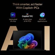 Asus ProArt PZ14 (2026) Copilot+ PC - Snapdragon X2 Elite-X2E-88-100 / 14inch 3K / 1TB SSD / 16GB / Shared Qualcomm Adreno GPU / Windows 11 Home / English & Arabic Keyboard / Nano Black / Middle East Version - [HT7407NA-SN036W]