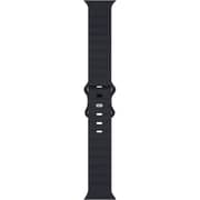 Smartix Premium Ocean Silicone Apple Watch Band 38/40/41mm Black - IGIWSB38BK