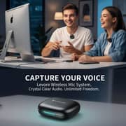 Levore AI Wireless ENC Microphone Black - LWM21