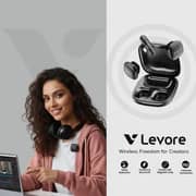 Levore AI Wireless ENC Microphone Black - LWM21
