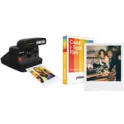 Polaroid Flip Instant Film Camera Black - POL-6574 + Color Film 8