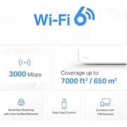 Mercusys Halo H80X Whole Dual Band Wi-Fi 6 Home Mesh System 3 Pack - AX3000