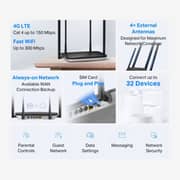 Mercusys Wireless N LTE Router - MB115-4G