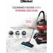 Nobel Drum Vacuum Cleaner Red/Black - NVC2121I