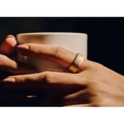 ULTRAHUMAN Ring AIR (Brushed Rose Gold - Size 12) - Smart Ring | No Monthly Subscription | Size First with Sizing Kit | Sleep Tracking Wearable - Heart Rate - Fitness Tracker