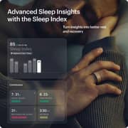 ULTRAHUMAN Ring AIR (Brushed Rose Gold - Size 113) - Smart Ring | No Monthly Subscription | Size First with Sizing Kit | Sleep Tracking Wearable - Heart Rate - Fitness Tracker