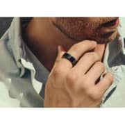 ULTRAHUMAN Ring AIR (Aster Black - Size 10) - Smart Ring | No Monthly Subscription | Size First with Sizing Kit | Sleep Tracking Wearable - Heart Rate - Fitness Tracker