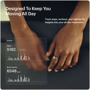 ULTRAHUMAN Ring AIR (Space Silver - Size 09) - Smart Ring | No Monthly Subscription | Size First with Sizing Kit | Sleep Tracking Wearable - Heart Rate - Fitness Tracker