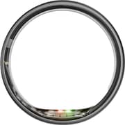 ULTRAHUMAN Ring AIR (Space Silver - Size 09) - Smart Ring | No Monthly Subscription | Size First with Sizing Kit | Sleep Tracking Wearable - Heart Rate - Fitness Tracker