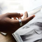 ULTRAHUMAN Ring AIR (Space Silver - Size 10) - Smart Ring | No Monthly Subscription | Size First with Sizing Kit | Sleep Tracking Wearable - Heart Rate - Fitness Tracker