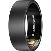 ULTRAHUMAN Ring AIR (Matte Grey - Size 08) - Smart Ring | No Monthly Subscription | Size First with Sizing Kit | Sleep Tracking Wearable - Heart Rate - Fitness Tracker