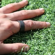ULTRAHUMAN Ring AIR (Matte Grey - Size 14) - Smart Ring | No Monthly Subscription | Size First with Sizing Kit | Sleep Tracking Wearable - Heart Rate - Fitness Tracker